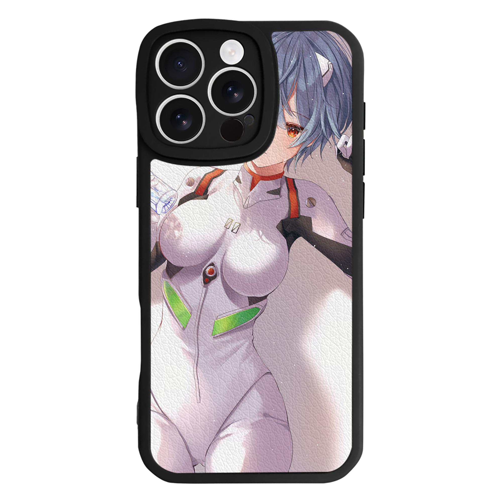 （画像用） EVA 新世紀エヴァンゲリオン 【iPhone 16シリーズ対応】シリコンスマホケース（レザー調） 材質：シリコン